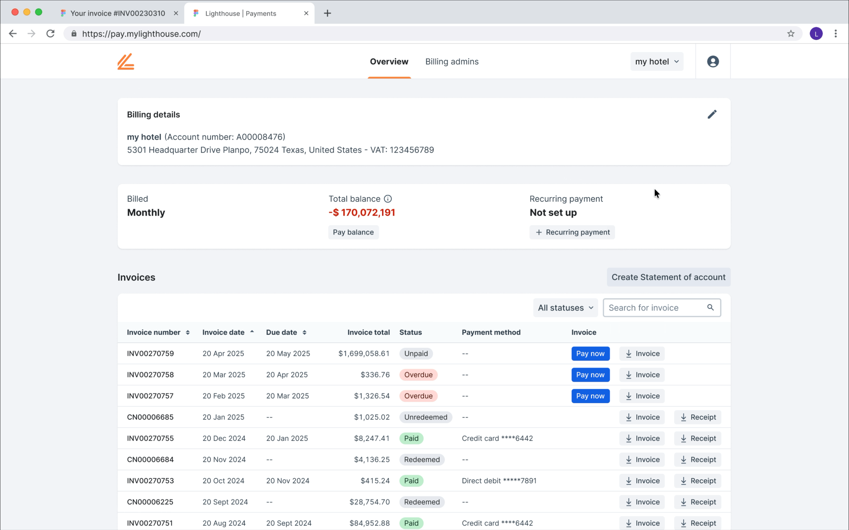 Payments Solution